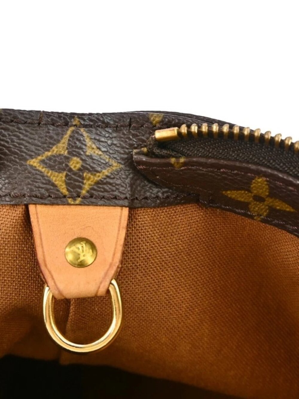 LOUIS VUITTON CABAS MEZZO HAND TOTE BAG MONOGRAM - Picture 14 of 15